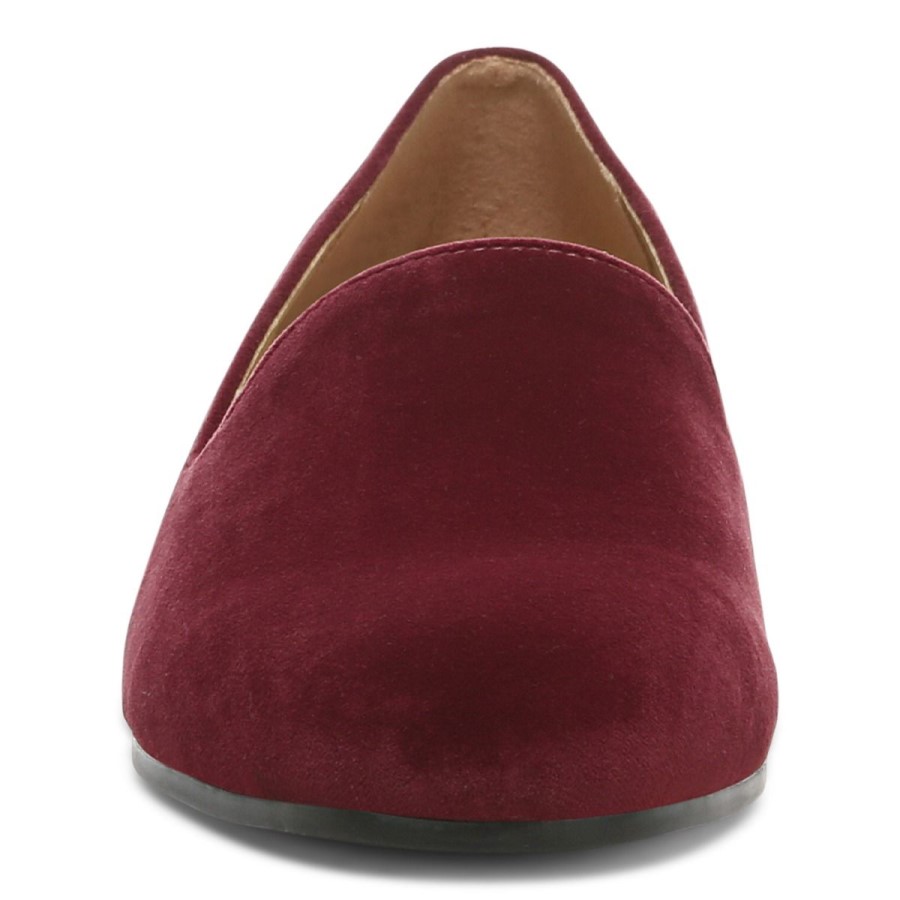 Willa Slip On Flat Veludo Shiraz Vionic