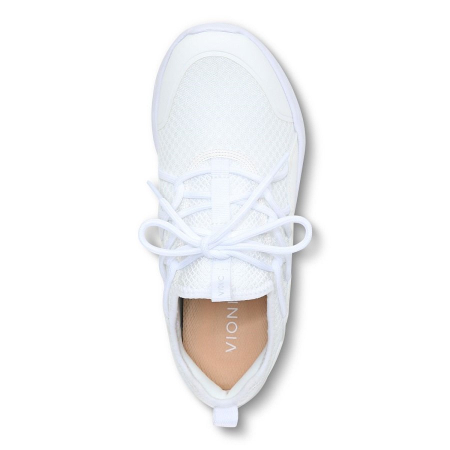Vionic Zeliya Tênis Branco Com Cadarço