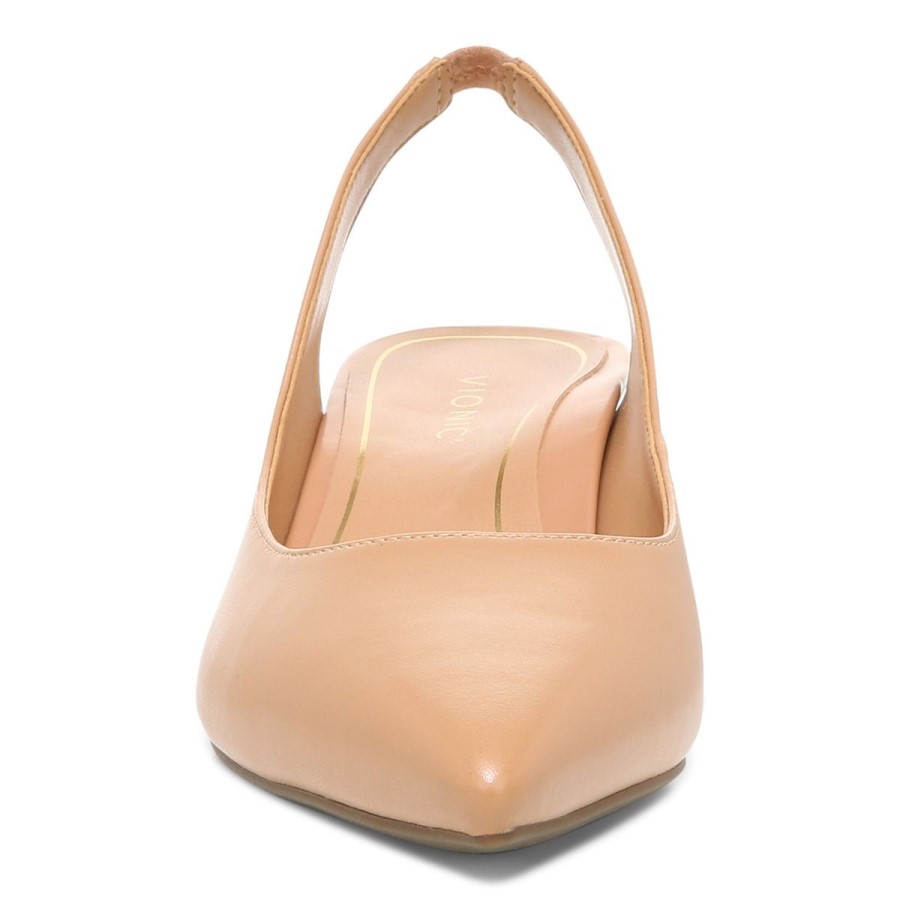 Couro Macaroon Ziva Salto Gatinho Vionic