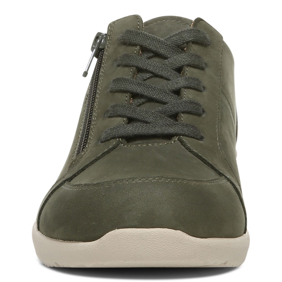 Nobuck Verde-oliva Abigail Lace Up Vionic