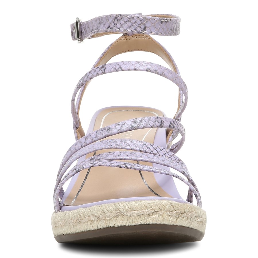 Ayda Espadrille Sandália Cunha Pastel Lilás Vionic
