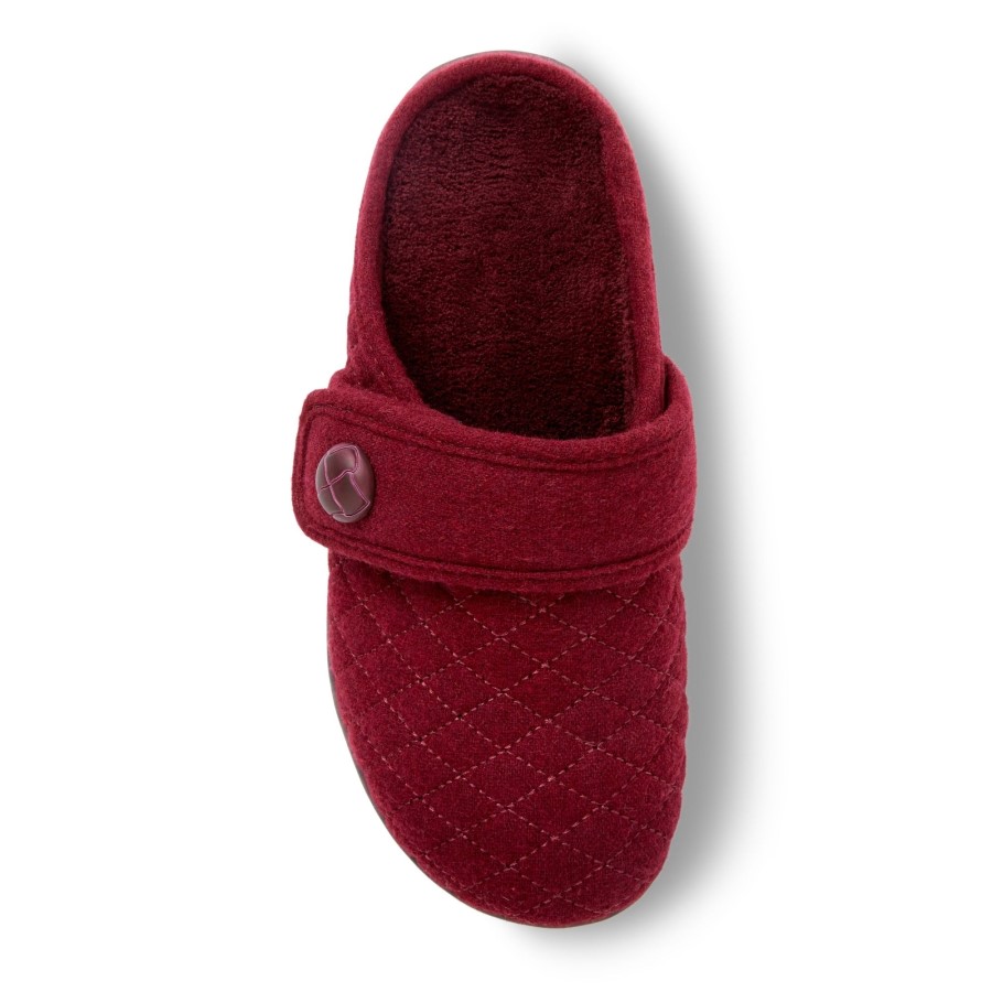 Carlin Chinelo Vinho Vionic