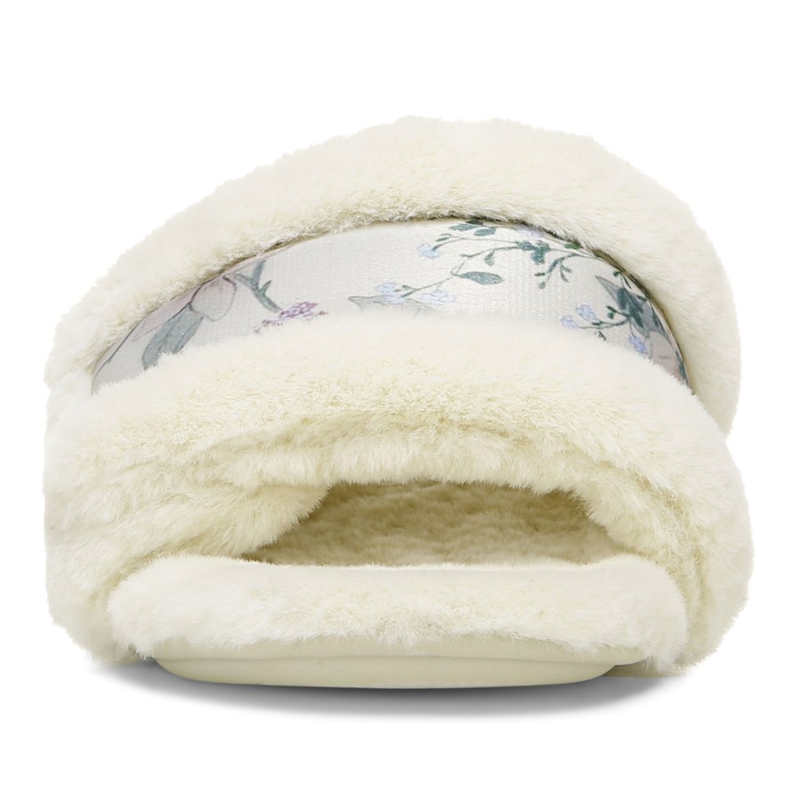 Erma Chinelo Vionic Creme Botânico