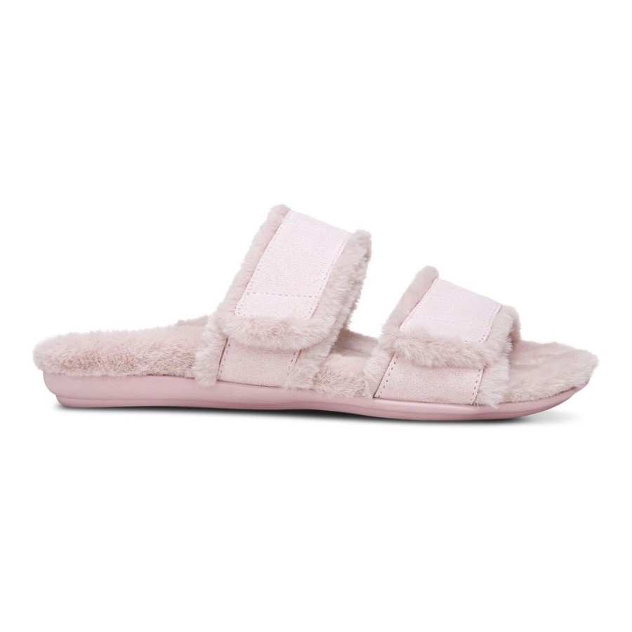 Chinelo De Fé Rosa Claro Vionic