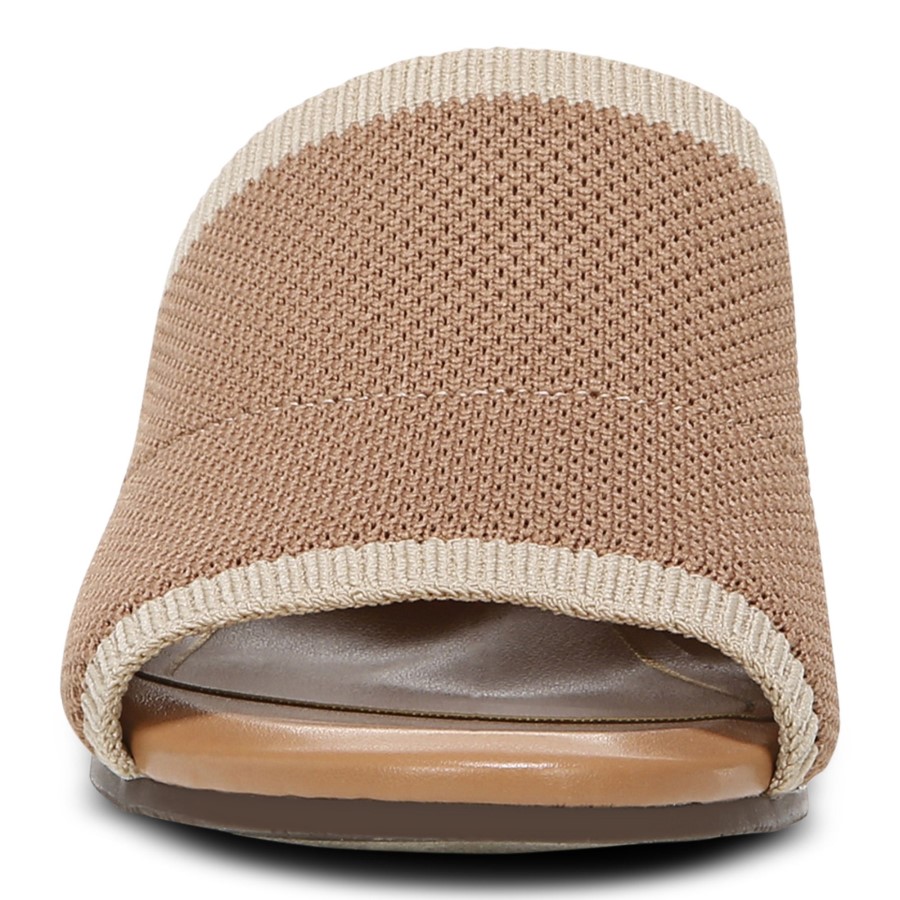 Sandália Salto Flor Noz Tostada Vionic