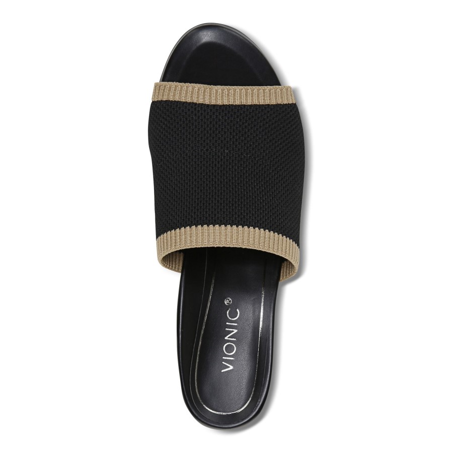 Sandália Salto Fleur Vionic Preto