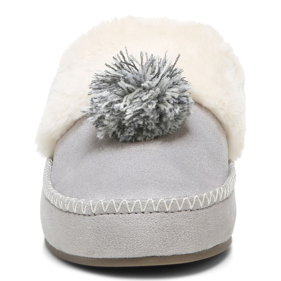 Grace Chinelo Vionic Cinza Claro