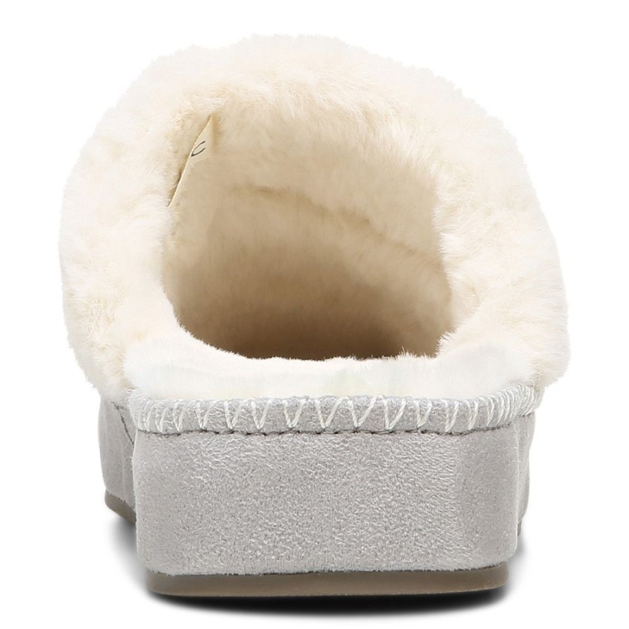 Grace Chinelo Vionic Cinza Claro