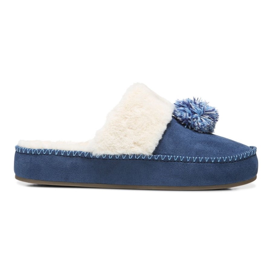 Chinelo Vionic Grace Azul Escuro