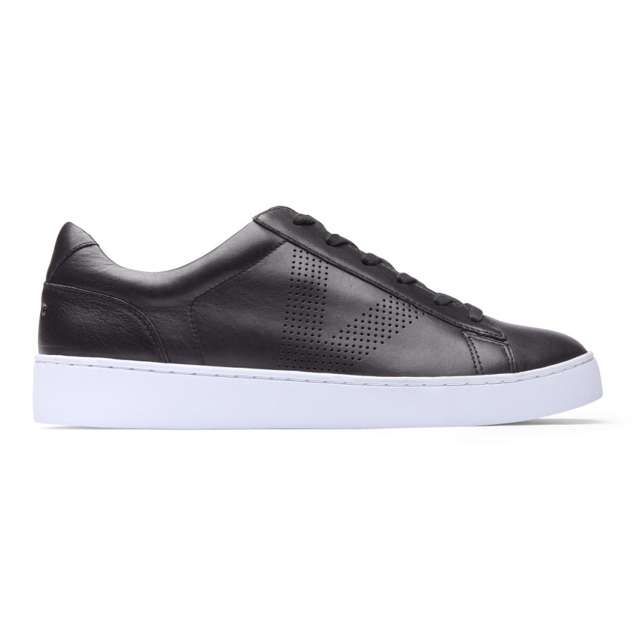 Honey Trainer Casual Vionic Couro Preto