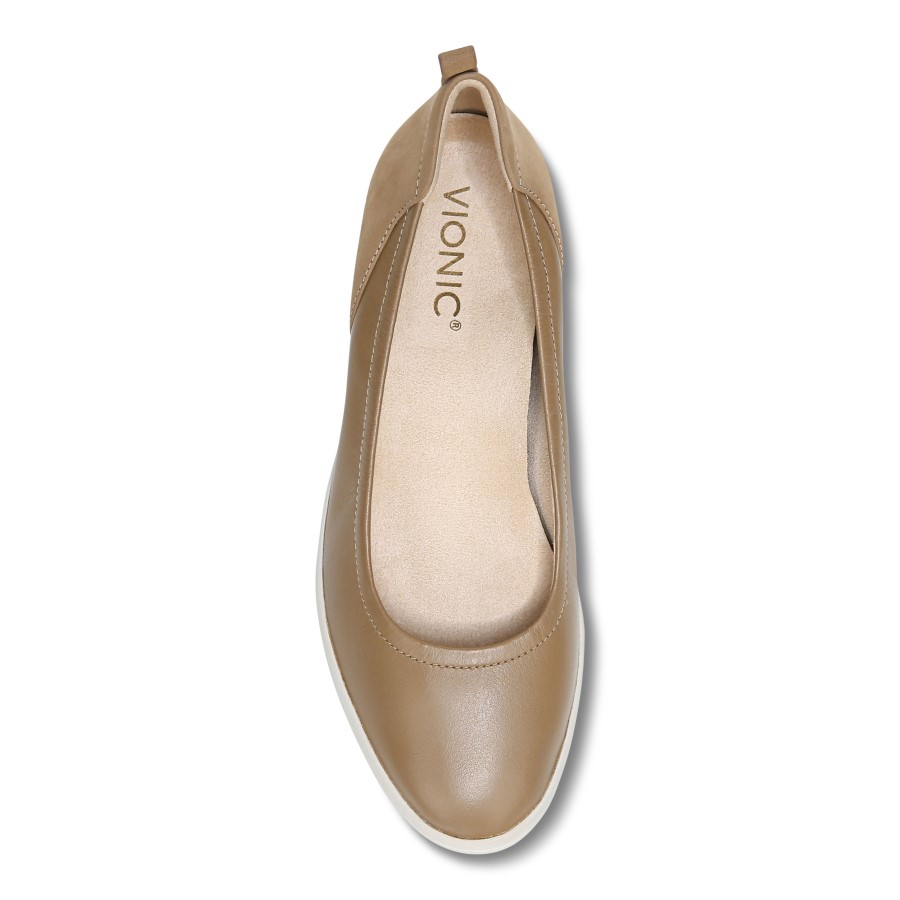 Vionic Jacey Wedge Toffee