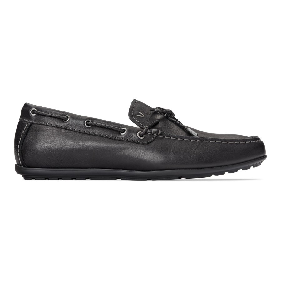 Mocassim Luca De Couro Preto Vionic