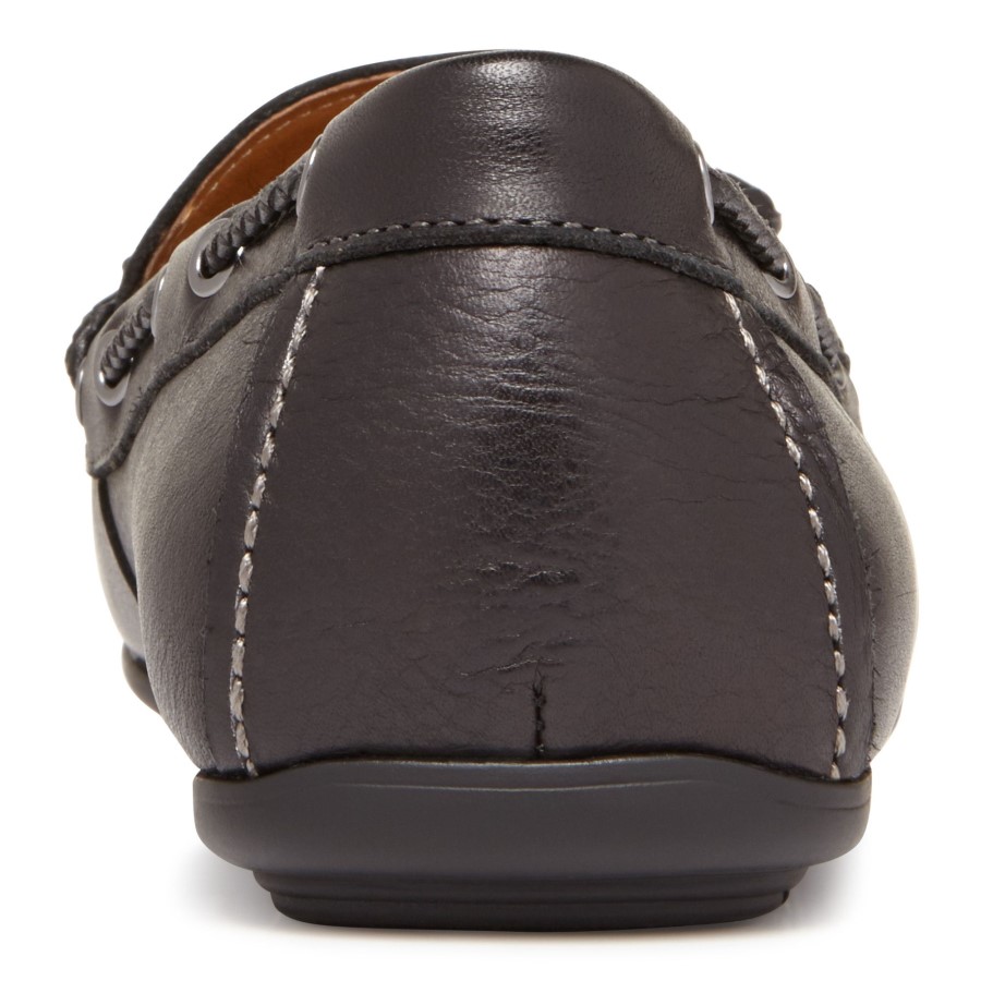 Mocassim Luca De Couro Preto Vionic