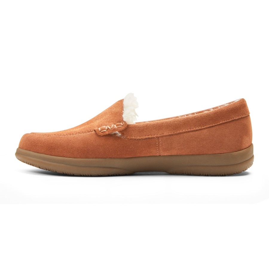 Chinelo De Camurça Caramelo Vionic Lynez