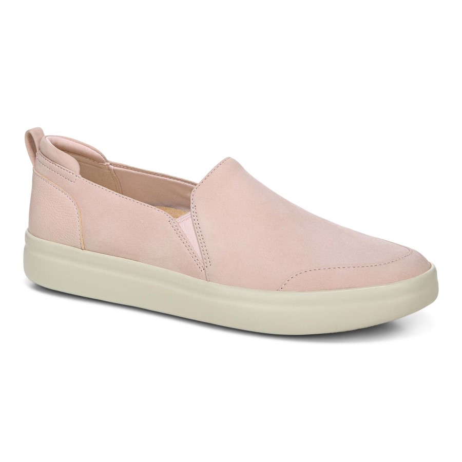 Penelope Casual Slip On Blush Nubuck Vionic