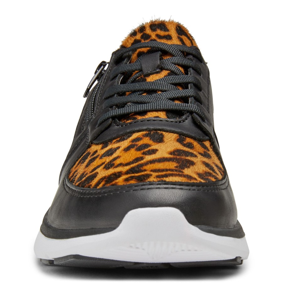 Remi Treinador Casual Vionic Tan Leopardo