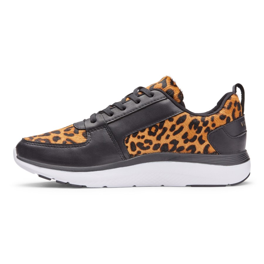 Remi Treinador Casual Vionic Tan Leopardo