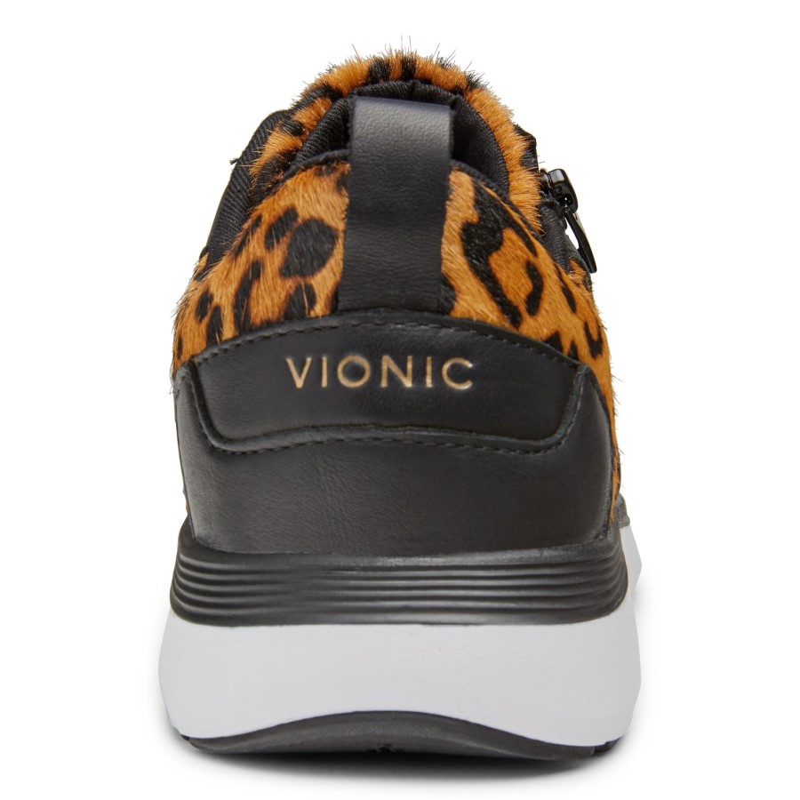 Remi Treinador Casual Vionic Tan Leopardo