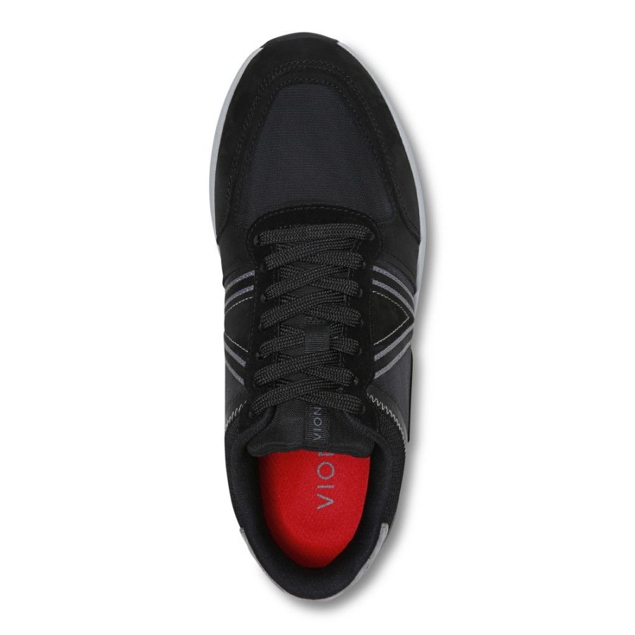 Black Carvao Bradey Trainer Vionic