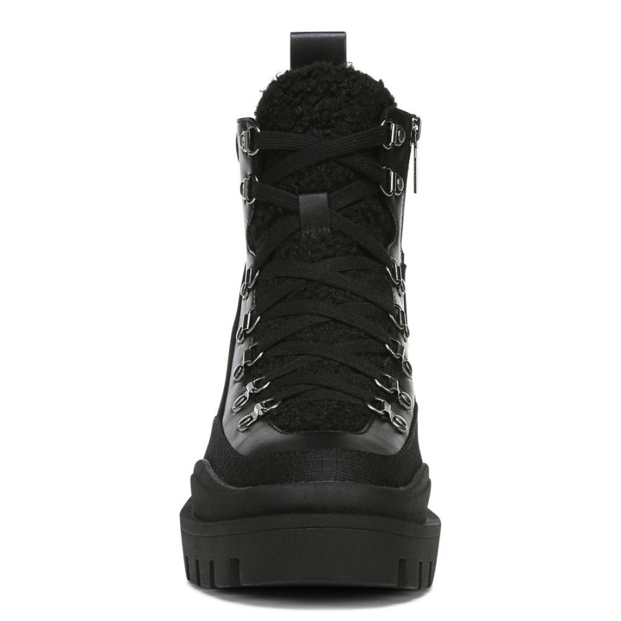Bota Jaxen Shearling Couro Preto Vionic