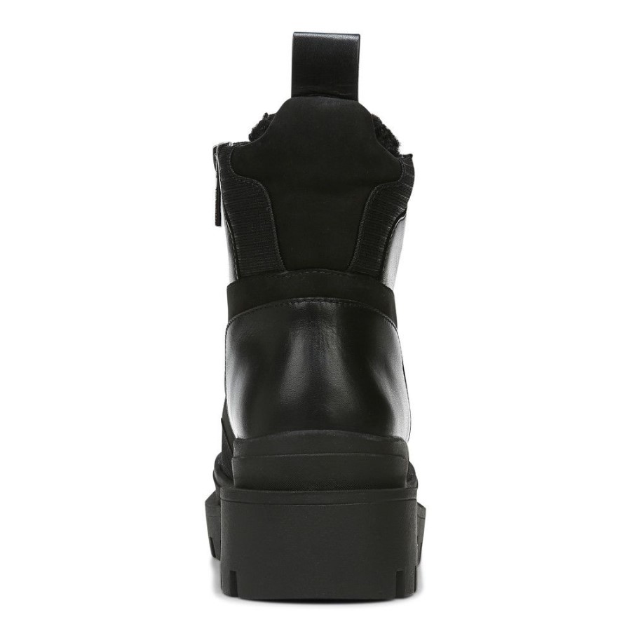 Bota Jaxen Shearling Couro Preto Vionic