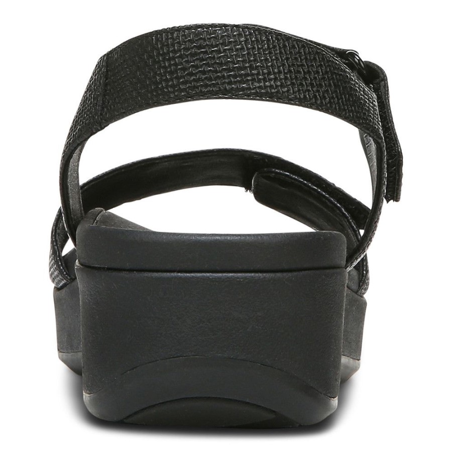 Sandália Preta Raz Vionic