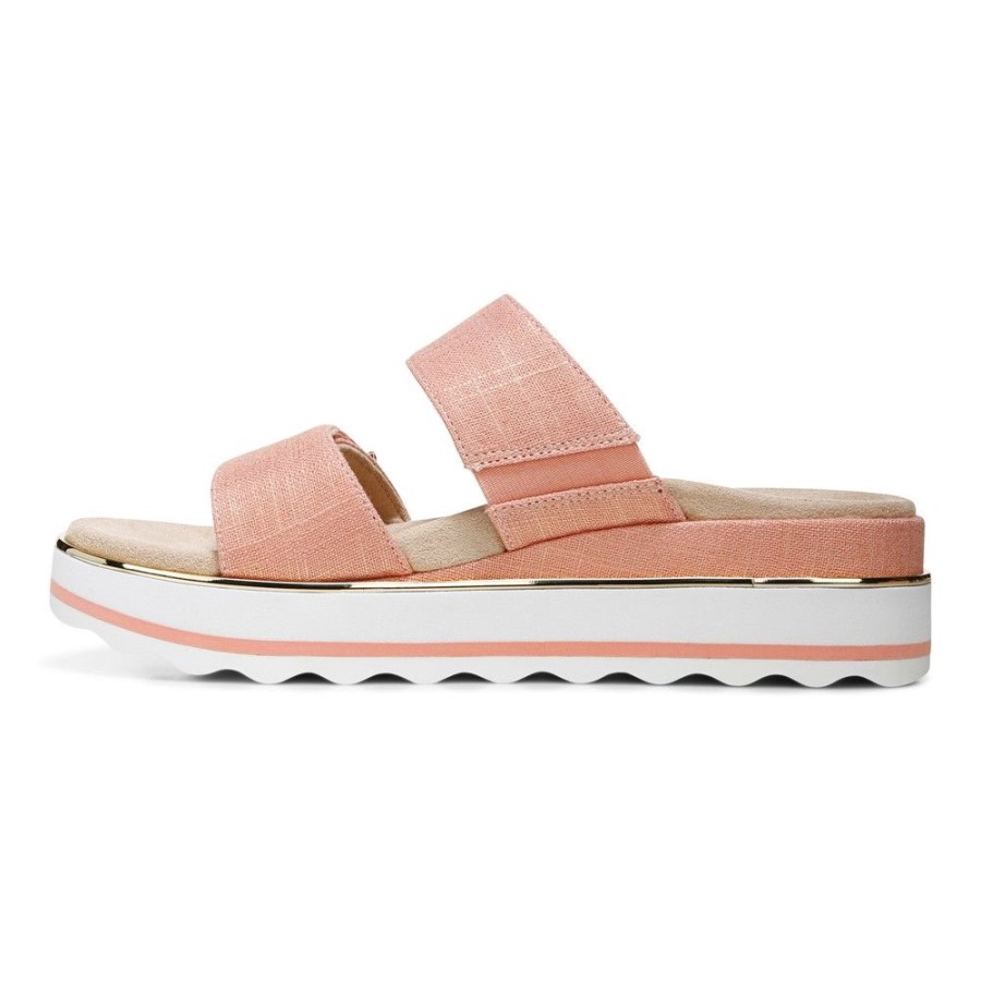 Brandie Sandália Flatform Vionic Papaya