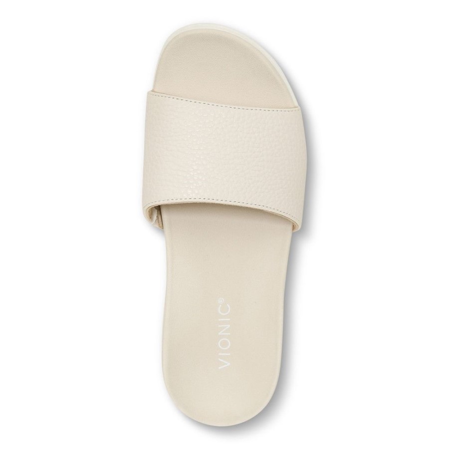 Sandália Creme Vionic Val Slide