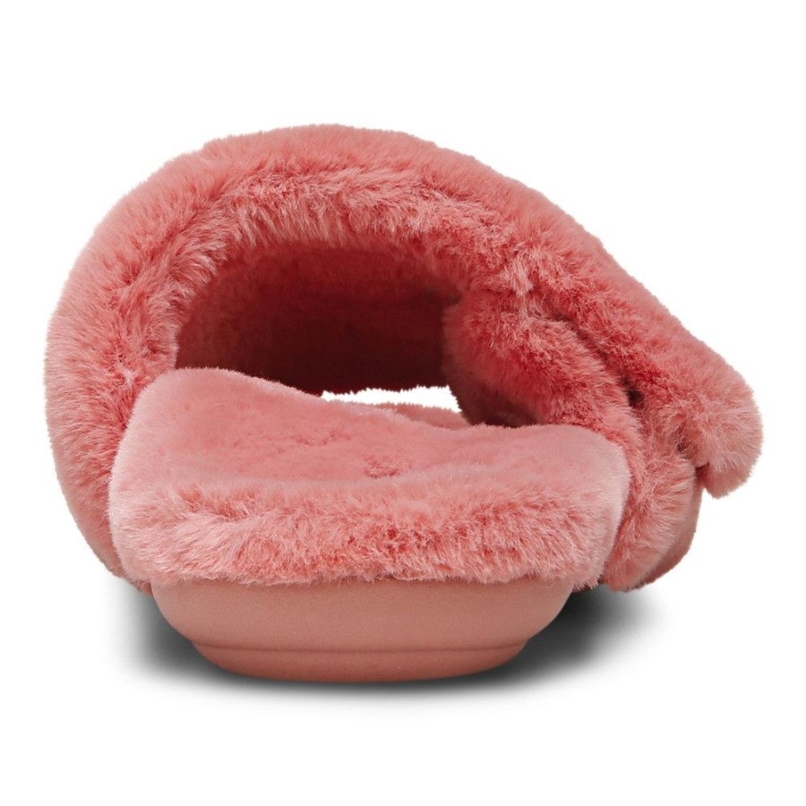 Chinelo De Pelúcia Sonho Terracota Vionic