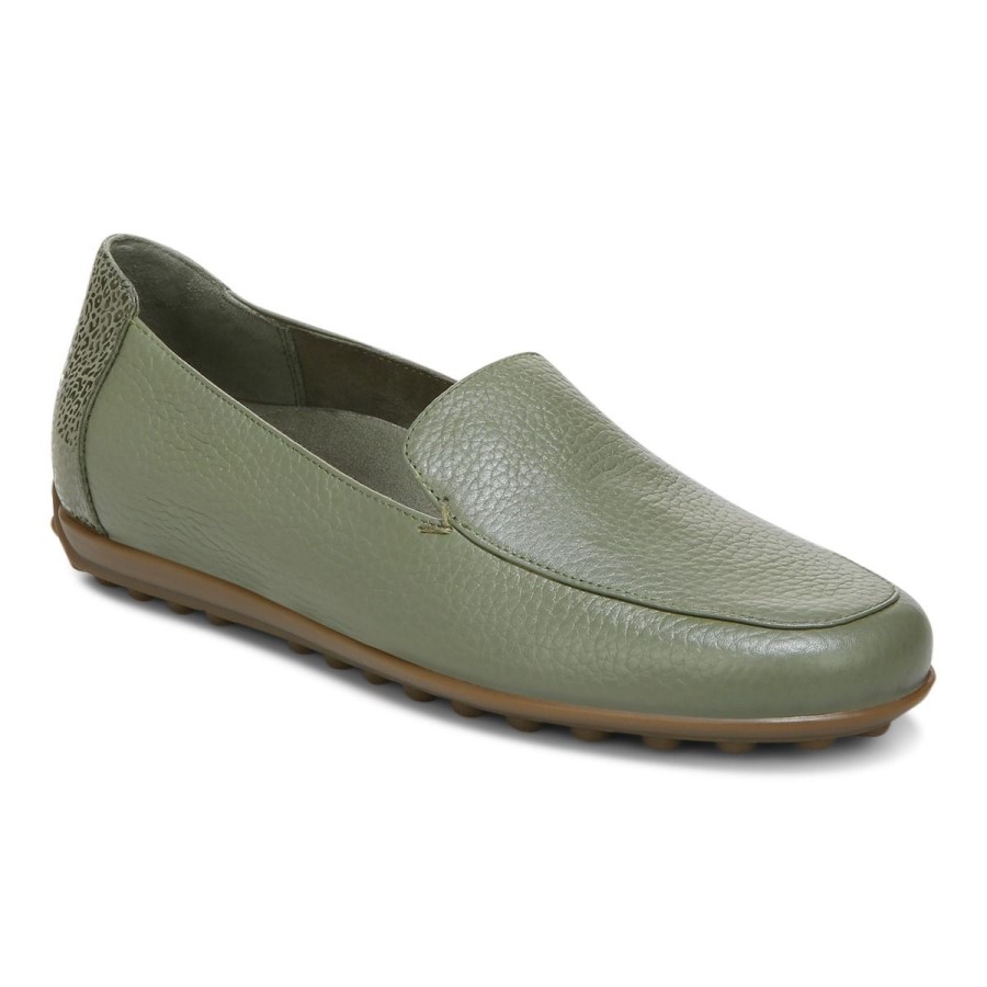 Elora Mocassim Vionic Verde Militar