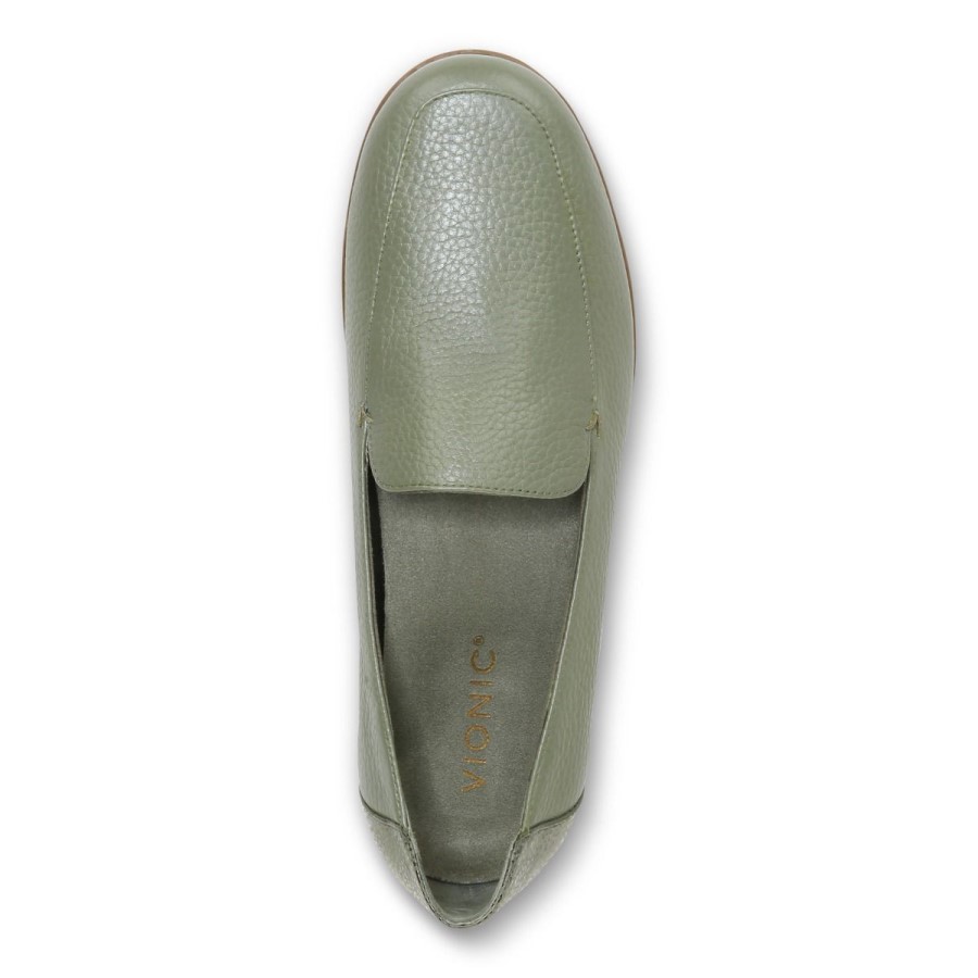 Elora Mocassim Vionic Verde Militar