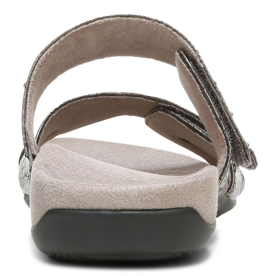 Sandália Slide Indie Carvão Viônico