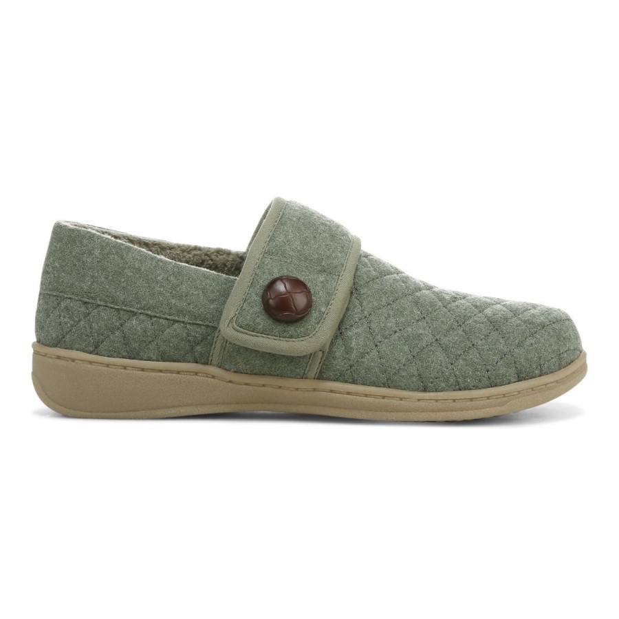Jackie Chinelo Verde Militar Vionic