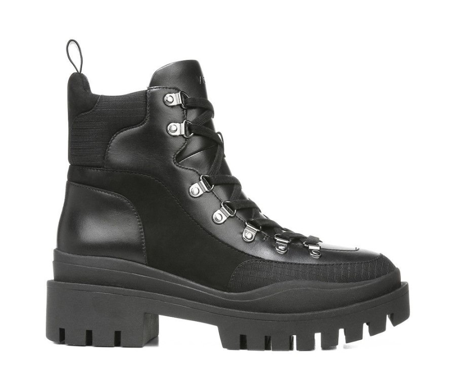 Bota Jaxen Couro Preto Têxtil Vionic