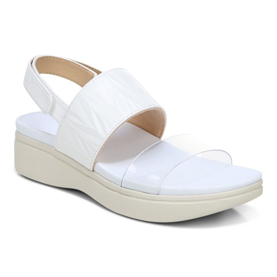 Karleen Sandália Plataforma Vionic White