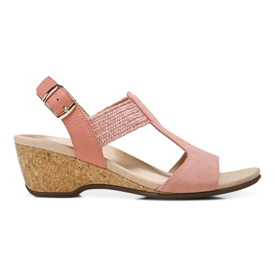 Kaytie Wedge Vionic Terracota