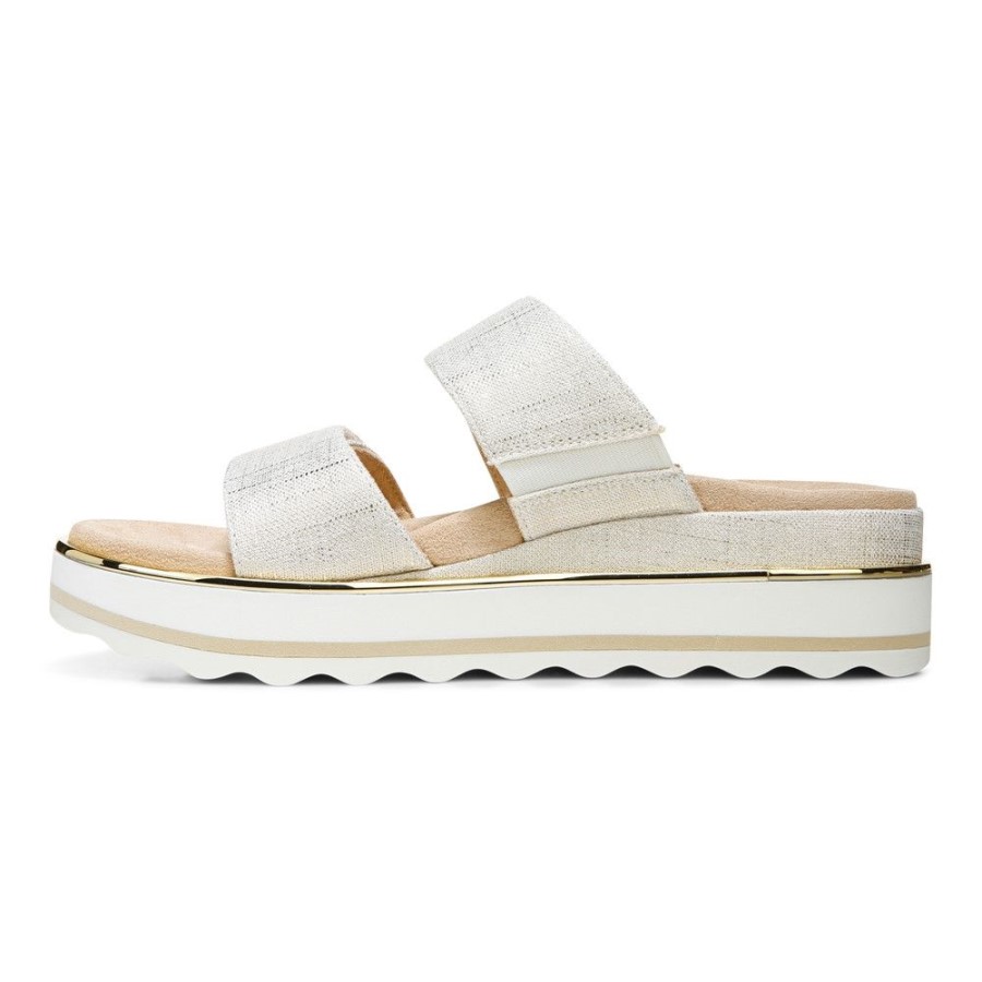 Marshmallow Vionic Brandie Sandália Flatform
