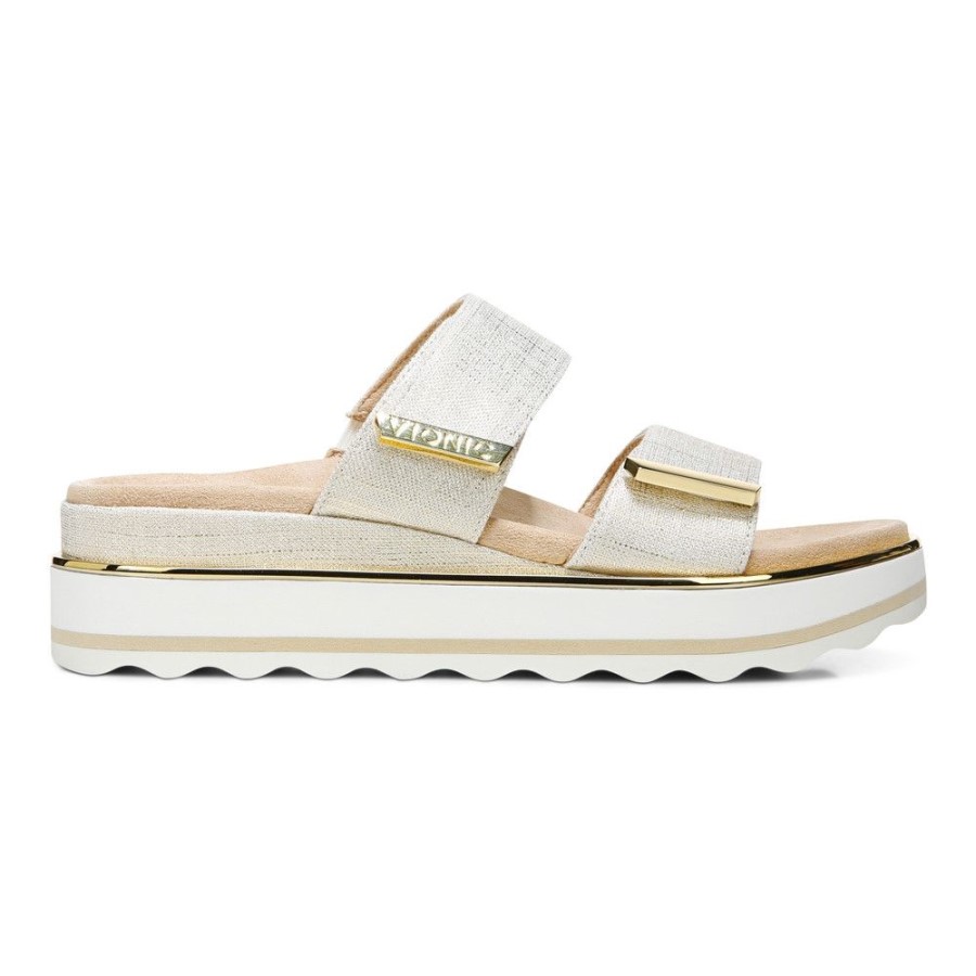 Marshmallow Vionic Brandie Sandália Flatform