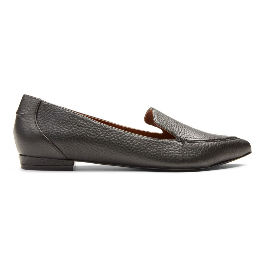 Noah Flat Black Couro Vionic