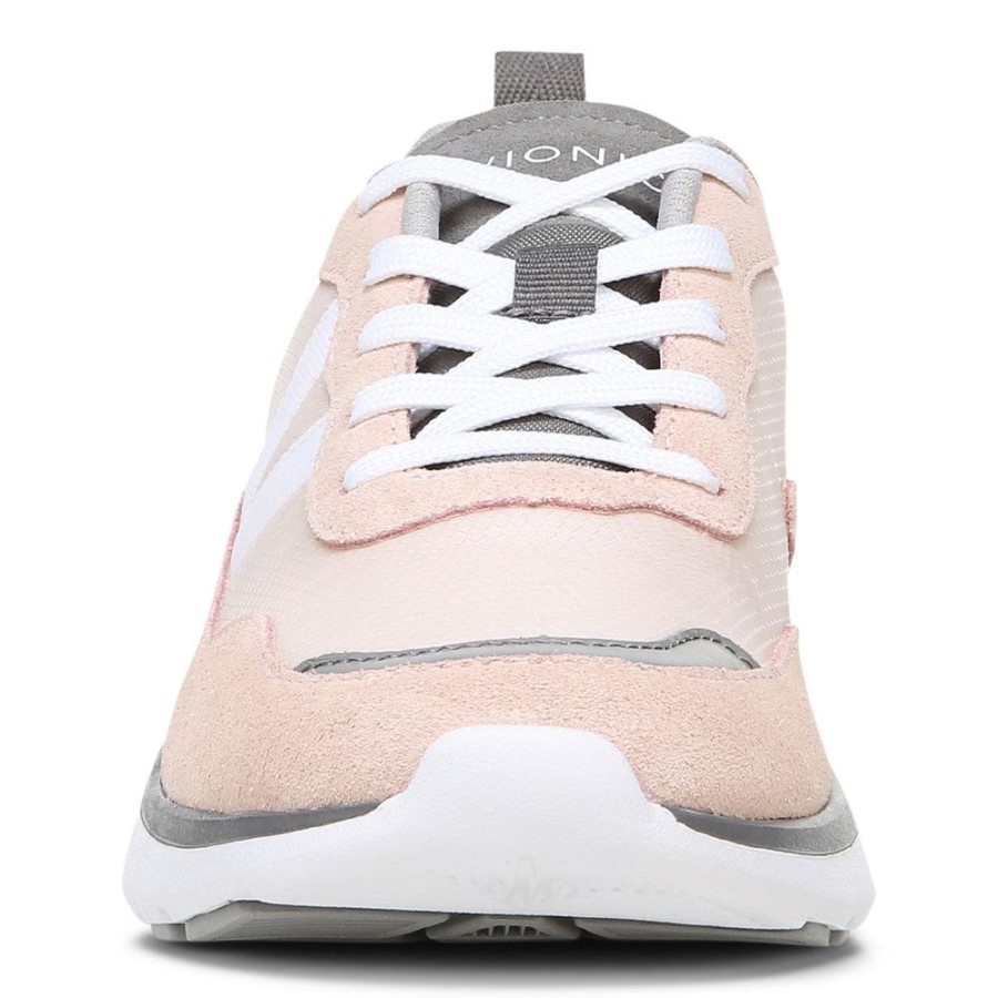 Blush Claro Nobuck Ayse Trainer Vionic