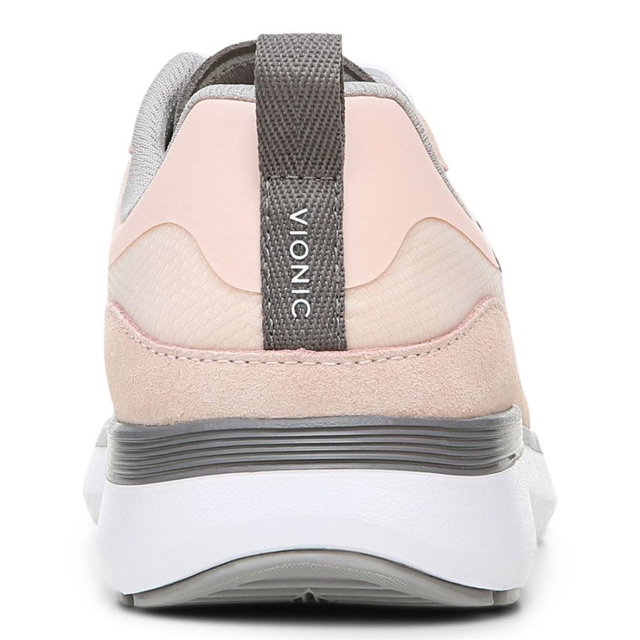 Blush Claro Nobuck Ayse Trainer Vionic