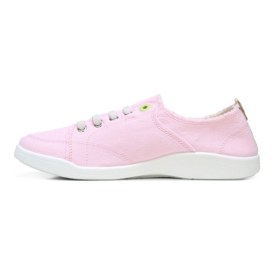 Pismo Casual Trainer Lona Flor De Cerejeira Vionic