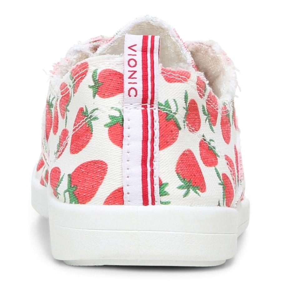 Pismo Casual Trainer Red Vionic