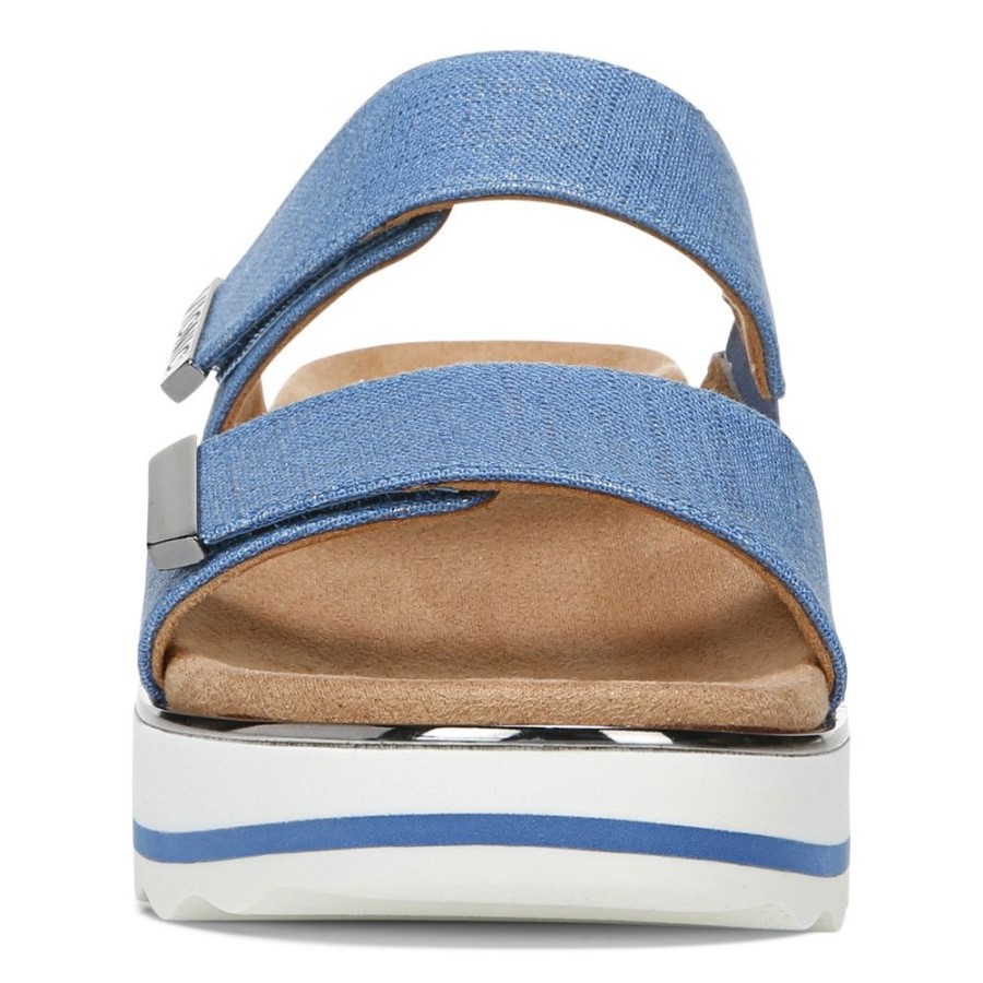 Vallarta Blue Brandie Sandália Flatform Vionic