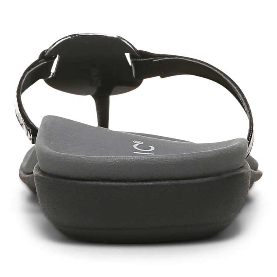 Sandália Preta Raia Vionic