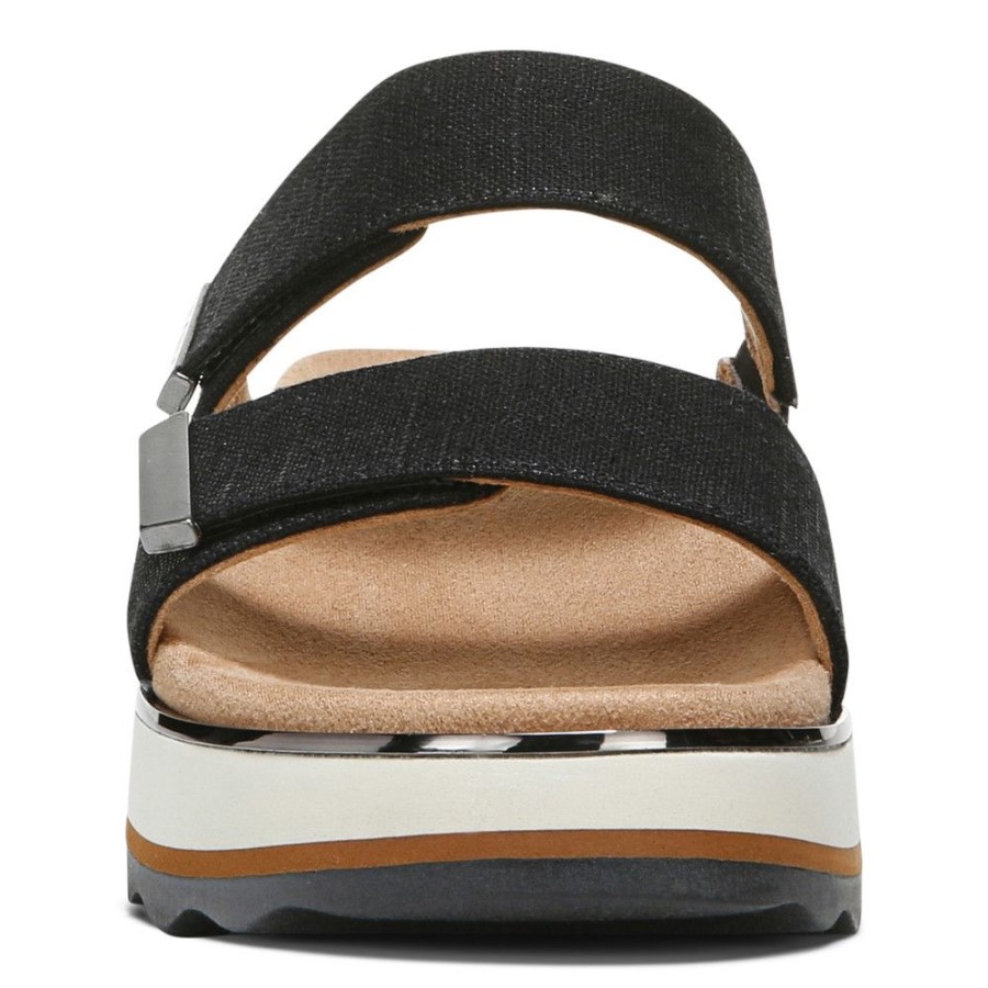 Vionic Brandie Sandália Flatform Onyx