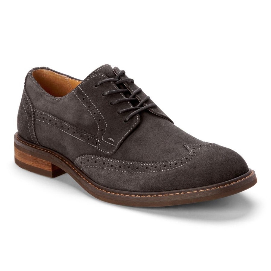 Vionic Grey Bruno Oxford