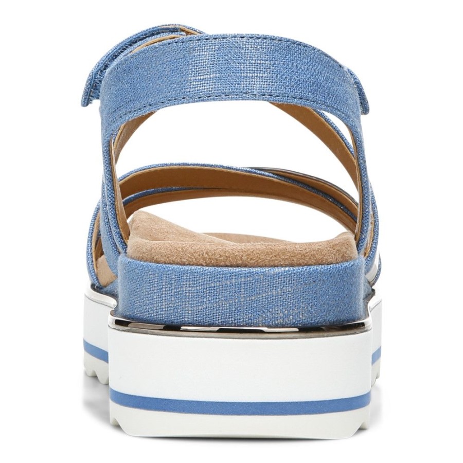 Sandália Flatform Vionic Kelly Vallarta Azul