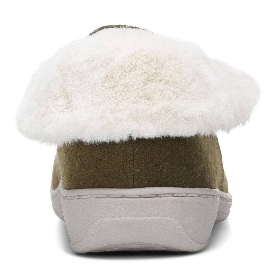 Vionic Olive Acredito Chinelo