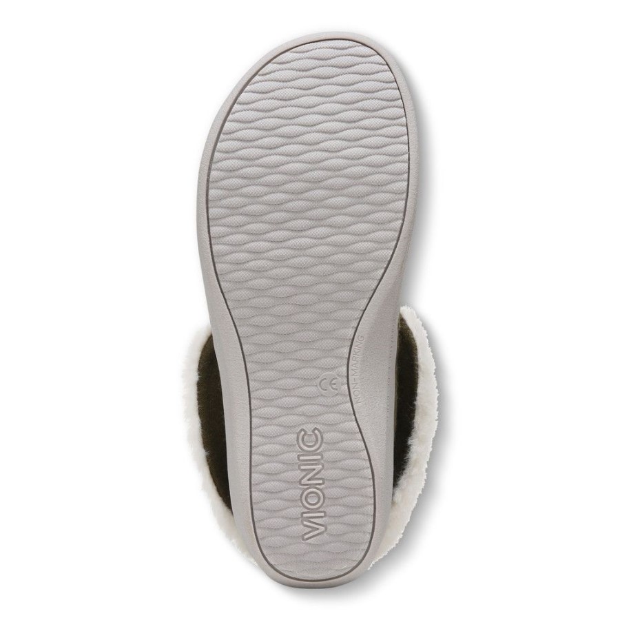 Vionic Olive Acredito Chinelo